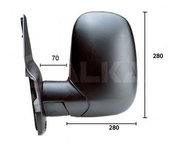 Ліве бічне дзеркало 9201959 ALKAR