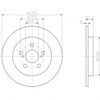 Диск гальмівний задній 92224003 TEXTAR