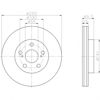 Гальмо дискове переднє Тойота Пріус