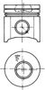 Поршень в комплекті на 1 циліндр, 2-й ремонт (+0,50) 94726630 KOLBENSCHMIDT