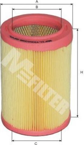 Фільтр повітряний citroen, peugeot (вир-во m-filter) A396