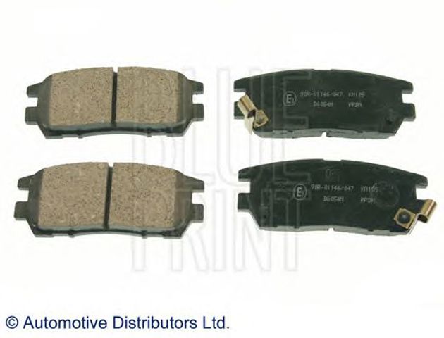 Колодки гальмівні задні, дискові ADC44243 BLUE PRINT