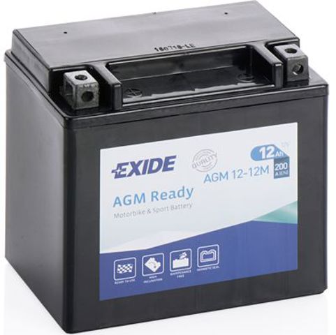 Батарея акумуляторна AGM1212M EXIDE