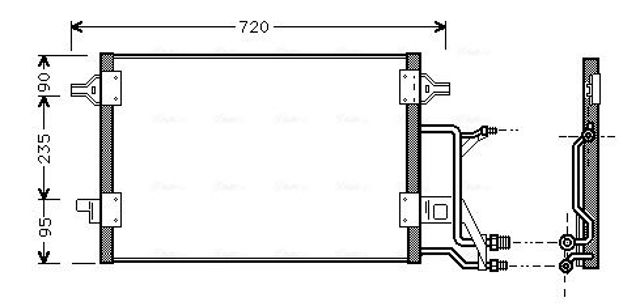 Конденсер AI5176 AVA