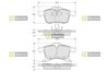 Колодки гальмівні дискові комплект BDS344 STARLINE