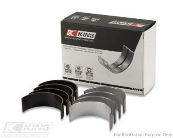 Вкладиші колінвала, шатунні, комплект, 1-й ремонт (+0,25) CR4631BX025 KING