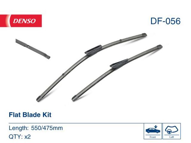 Щітки з підігрівом і радіобрелок DF056 DENSO