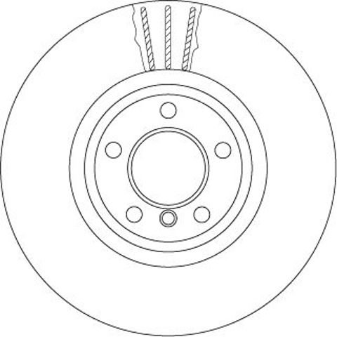 Гальмівний диск DF6615S