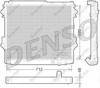 Радіатор охолодження двигуна DRM50075 DENSO