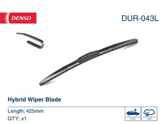 Щітка склоочисника лобового скла, пасажирська DUR043L DENSO