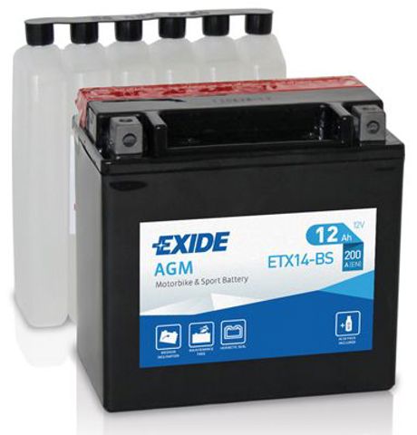Акумулятор для авто ETX14BS EXIDE