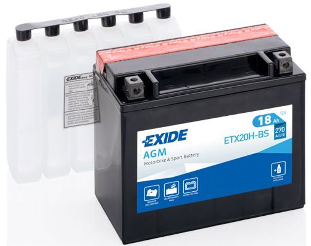 Акумуляторна батарея, АКБ ETX20HBS EXIDE
