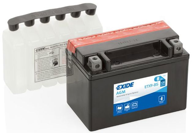Авто акумулятор ETX9BS EXIDE