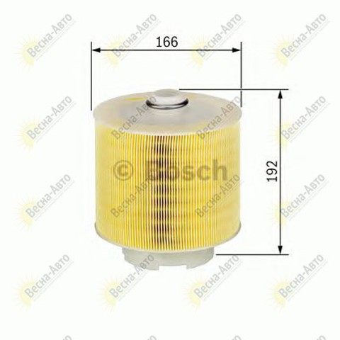 Автомобільний фільтр повітря F026400198 BOSCH
