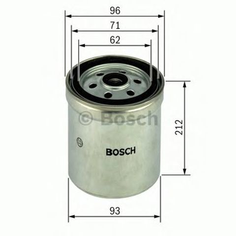 Фільтр палива F026402035 BOSCH