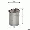 Фільтр тонкого очищення палива F026402086 BOSCH