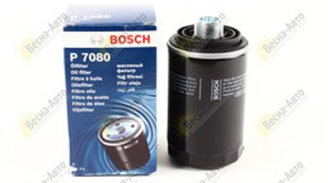 Bosch p7080 фільтр масляний audi, vw, skoda 1,8-2,0tfsi/tsi/fsi 07-. F 026 407 080