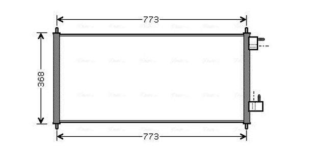 Конденсер FDA5361 AVA