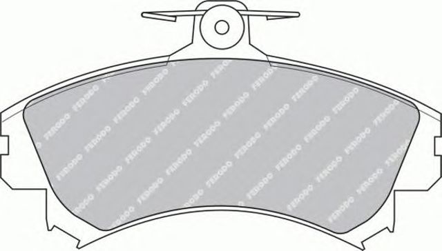 Bosch гальмівні колодки диск,mitsubishi colt  04- ,volvo FDB1093