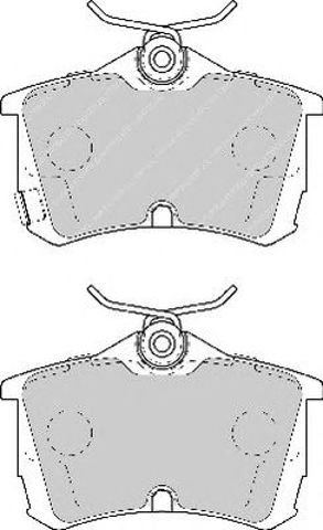 Колодки гальмівні задні  (honda) FDB1506