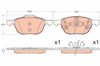 Колодки передні GDB2059 TRW