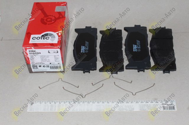 Колодки передні GDB3429 TRW