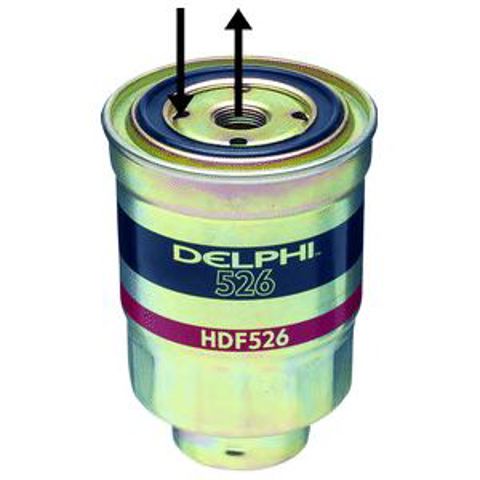 Delphi mitsubishi фільтр топл.l200,300,400,pajero,,isuzu,kia,mazda,opel,suzuki 1.7/3.1td HDF526