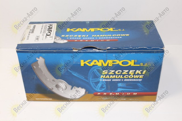 Колодки гальмові задні, барабанні K167 KAMPOL