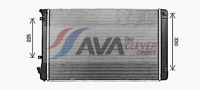 Радіатор інвентора KA2332 AVA