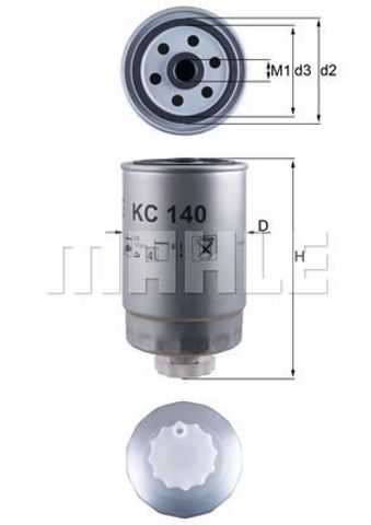 Паливний фільтр KC 140