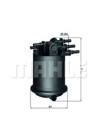 Фільтр паливний master/movano 2.2dci 00-03 (purflux) KL414
