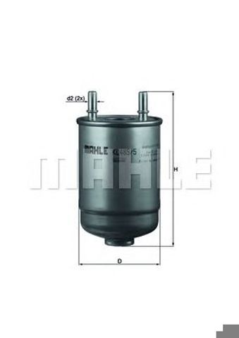 Фільтр паливний дизель KL 485/5D