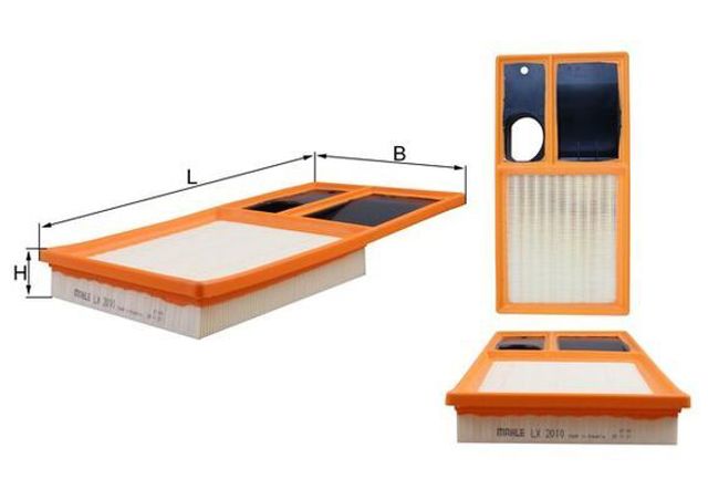Елемент повітряного фільтра LX2010 MAHLE