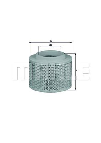Фільтр повітряний LX28081 MAHLE