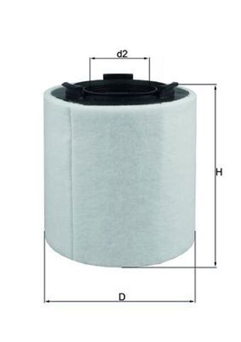 Фільтр повітряний LX2831 MAHLE