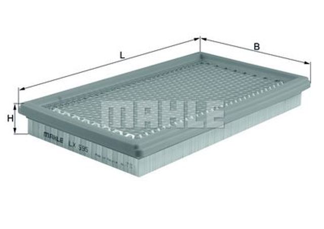 Фільтр повітряний LX595 MAHLE