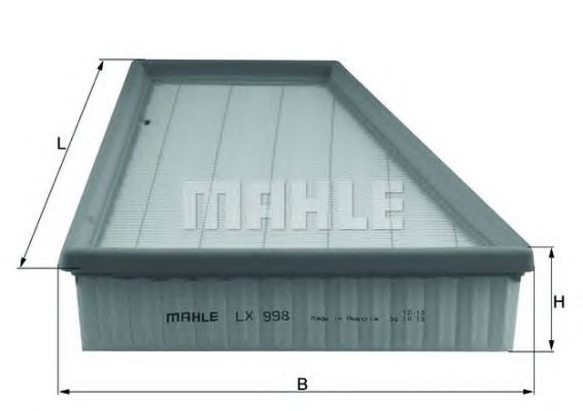 Фільтр повітряний LX998 MAHLE