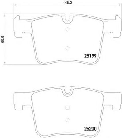 Дискові гальма P06075 BREMBO