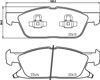 Колодки гальмівні дискові комплект P24188 BREMBO