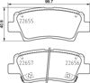 Колодки гальмові задні, дискові P30103 BREMBO