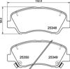 Колодки гальмівні дискові комплект P30122 BREMBO