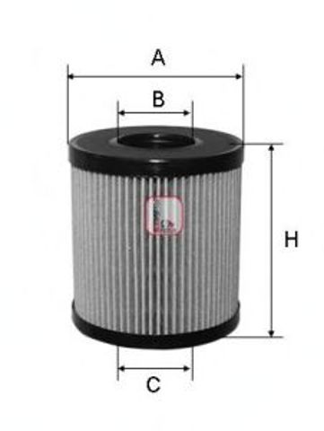 Фільтр масляний ДВЗ S5060PE SOFIMA