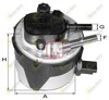Фільтр тонкого очищення палива S5170GC SOFIMA