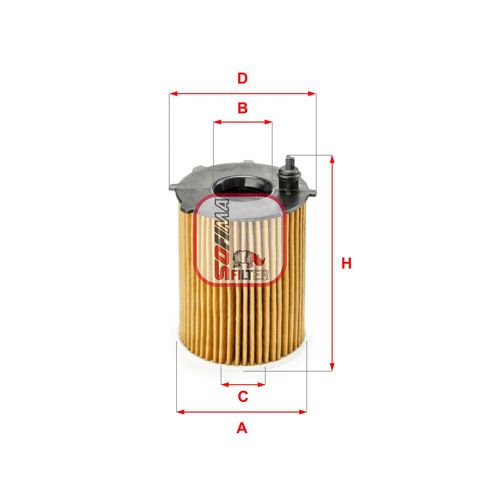 Фільтр масла S5187PE SOFIMA