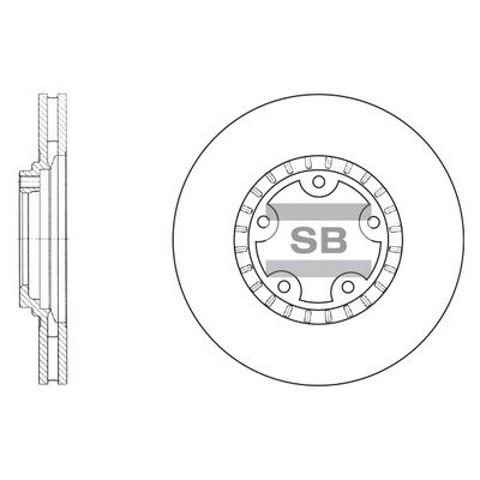 Гальмівний диск SD1030