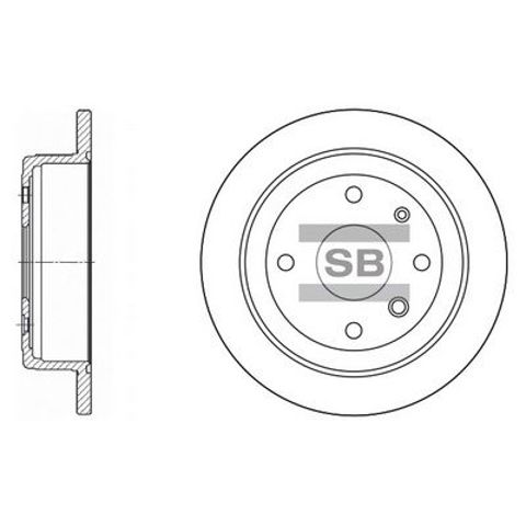 Дискові гальма SD3008 SANGSIN