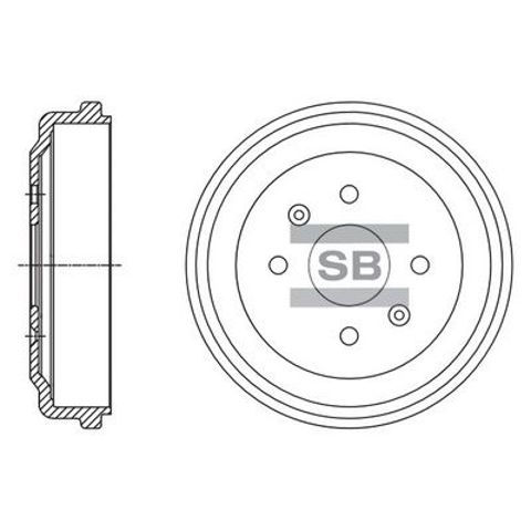 Гальмівний диск SD3054