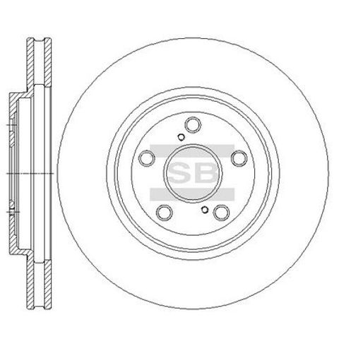 Гальмівний диск SD4033