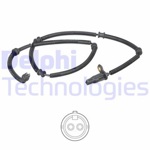 Датчик АБС (ABS) задній SS20575 DELPHI