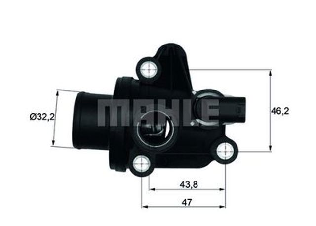 Термостат TI1287 MAHLE